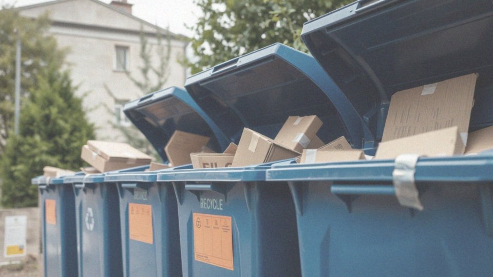 Jak chronić środowisko poprzez prawidłową segregację kartonów z taśmą?