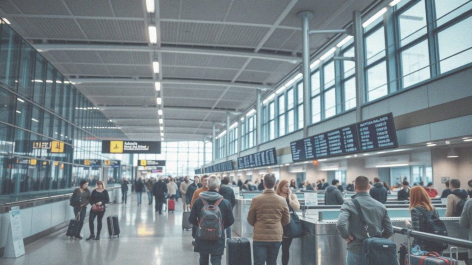 Ile czasu powinienem zarezerwować przed międzynarodowym odlotem?