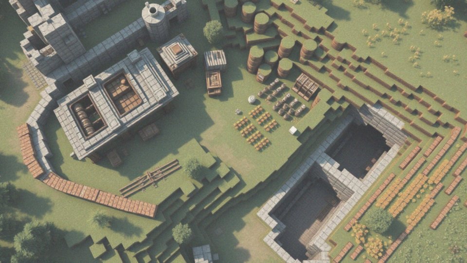 Jakie budowle użytkowe i funkcjonalne można stworzyć w Minecraft?
