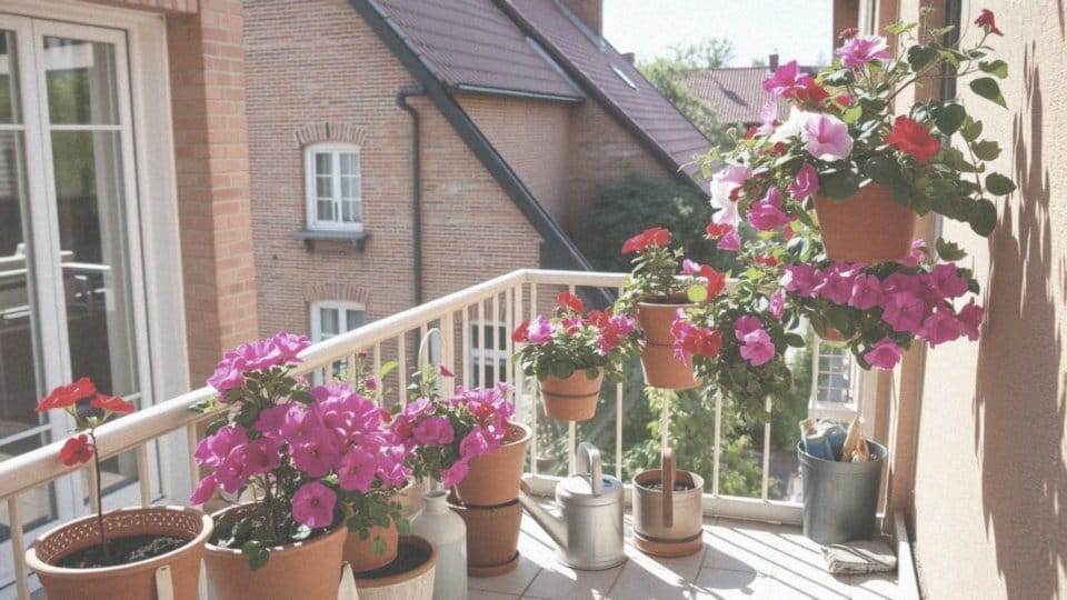 Jak przygotować miejsce dla pelargonii angielskiej na balkonie?
