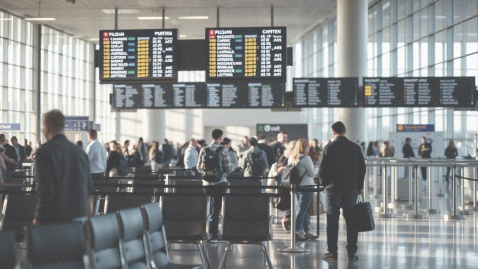 Jakie są zalecenia dotyczące czasu przybycia na lotnisko dla lotów międzynarodowych?
