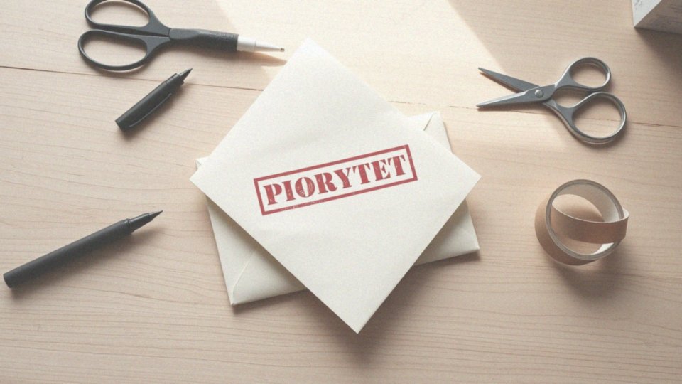 Jak przygotować list priorytetowy do wysyłki?