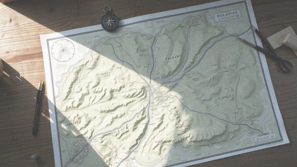 Jakie informacje geograficzne można uzyskać z mapy?