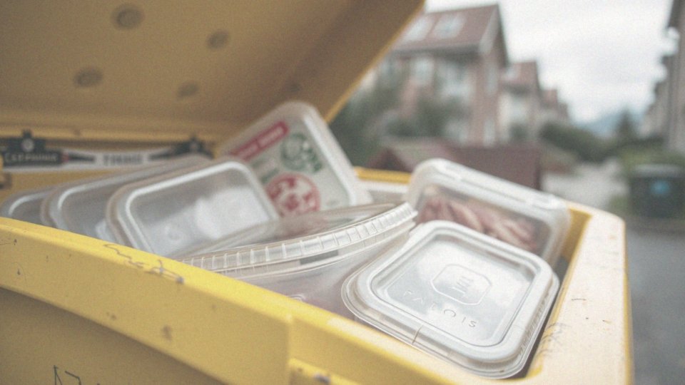 Czy można recyklingować czyste plastikowe opakowania po mięsie?