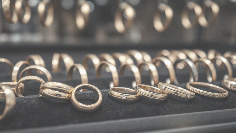 Jakie są dostępne modele złotych pierścionków obrączek 585?