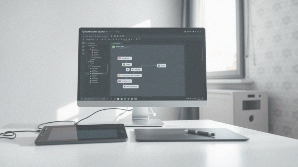 Jak GameMaker wspiera twórców, którzy nie chcą kodować?