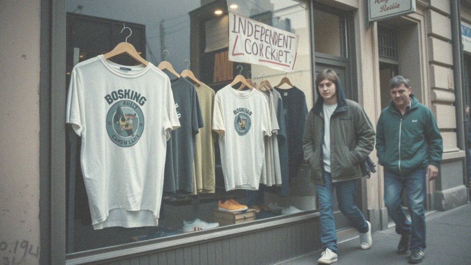 Jak oversizowy t-shirt zyskał popularność w latach 90?