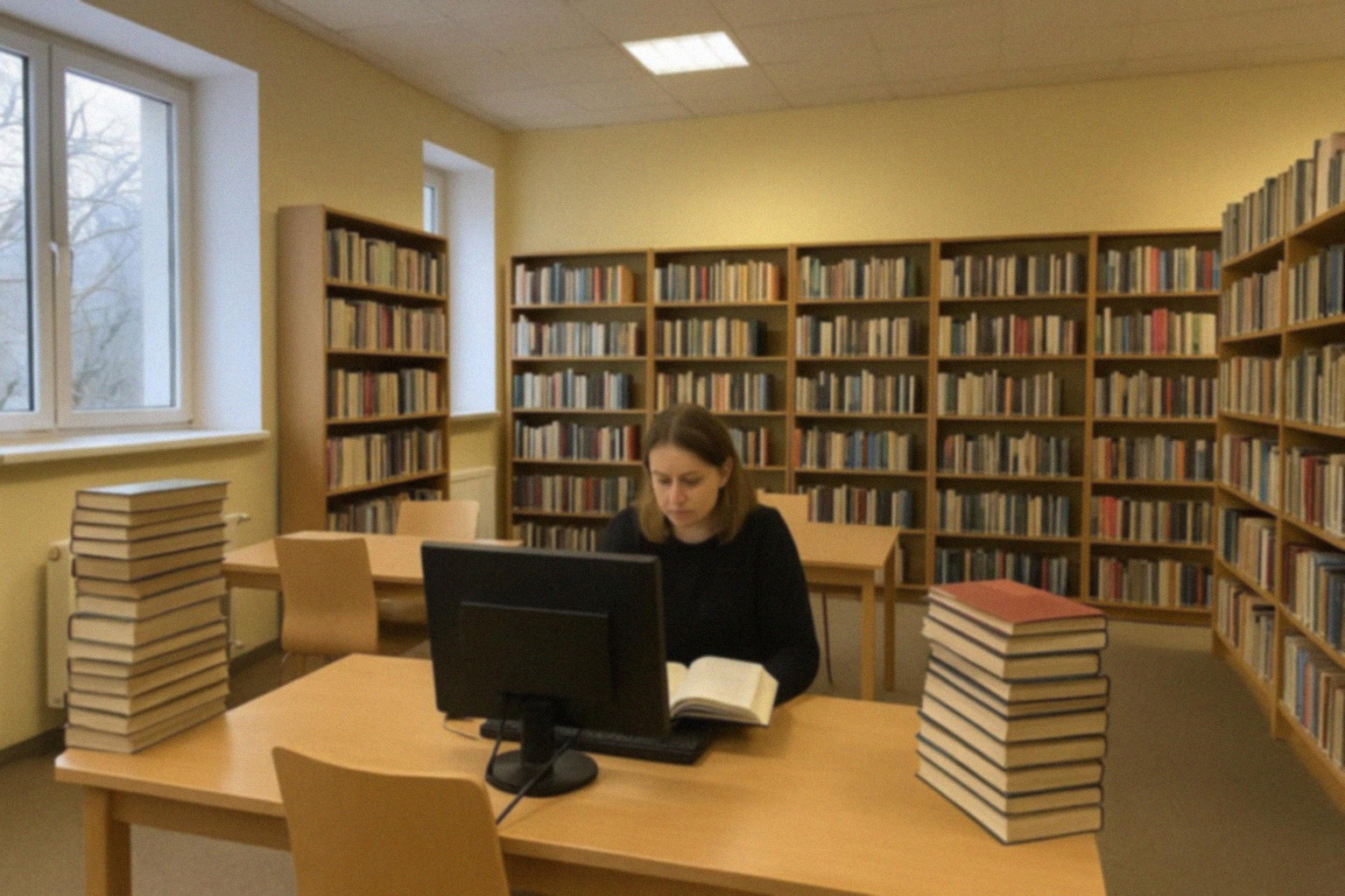 Spotkanie organizacyjne dla wolontariuszy w Bibliotece Centralnej