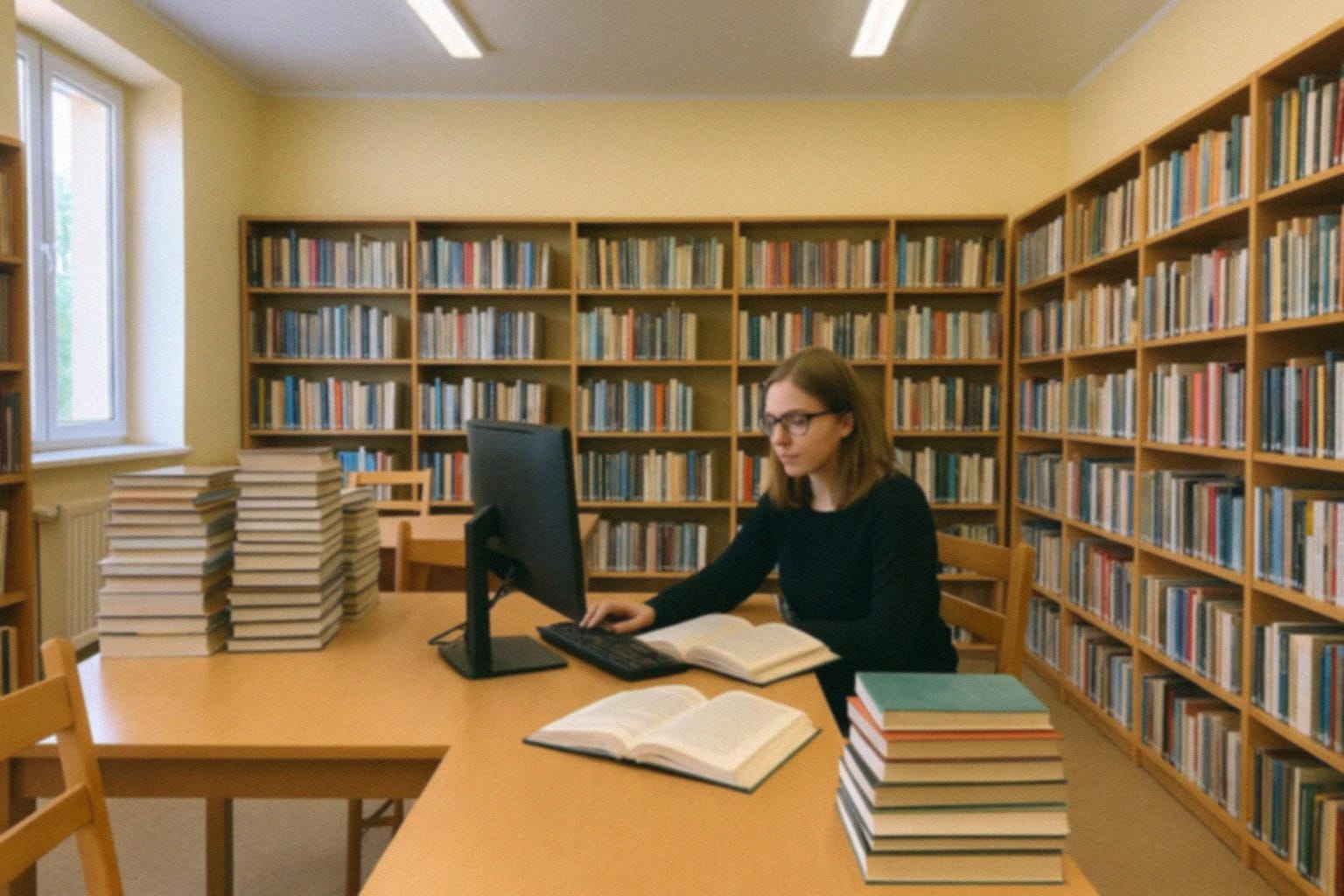 Warsztaty haftu w Miejskiej Bibliotece Publicznej w Brzegu