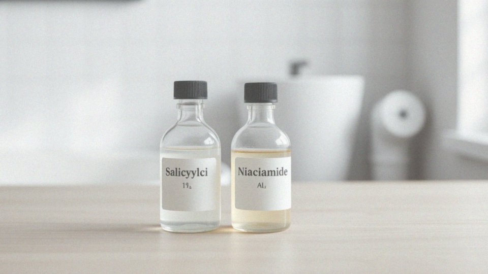 Czy można łączyć kwas salicylowy z niacynamidem? Sprawdź zasady