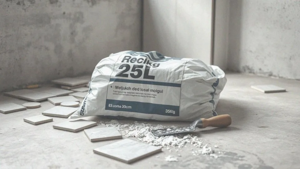 Klej do płytek 25 kg – na ile metrów wystarcza?
