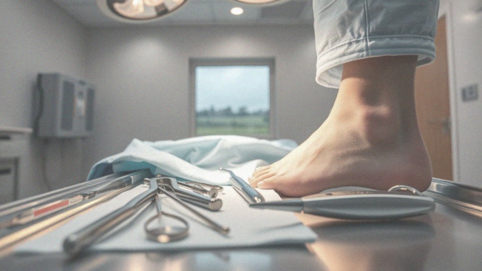 Martwica kości śródstopia – kiedy konieczna jest operacja?
